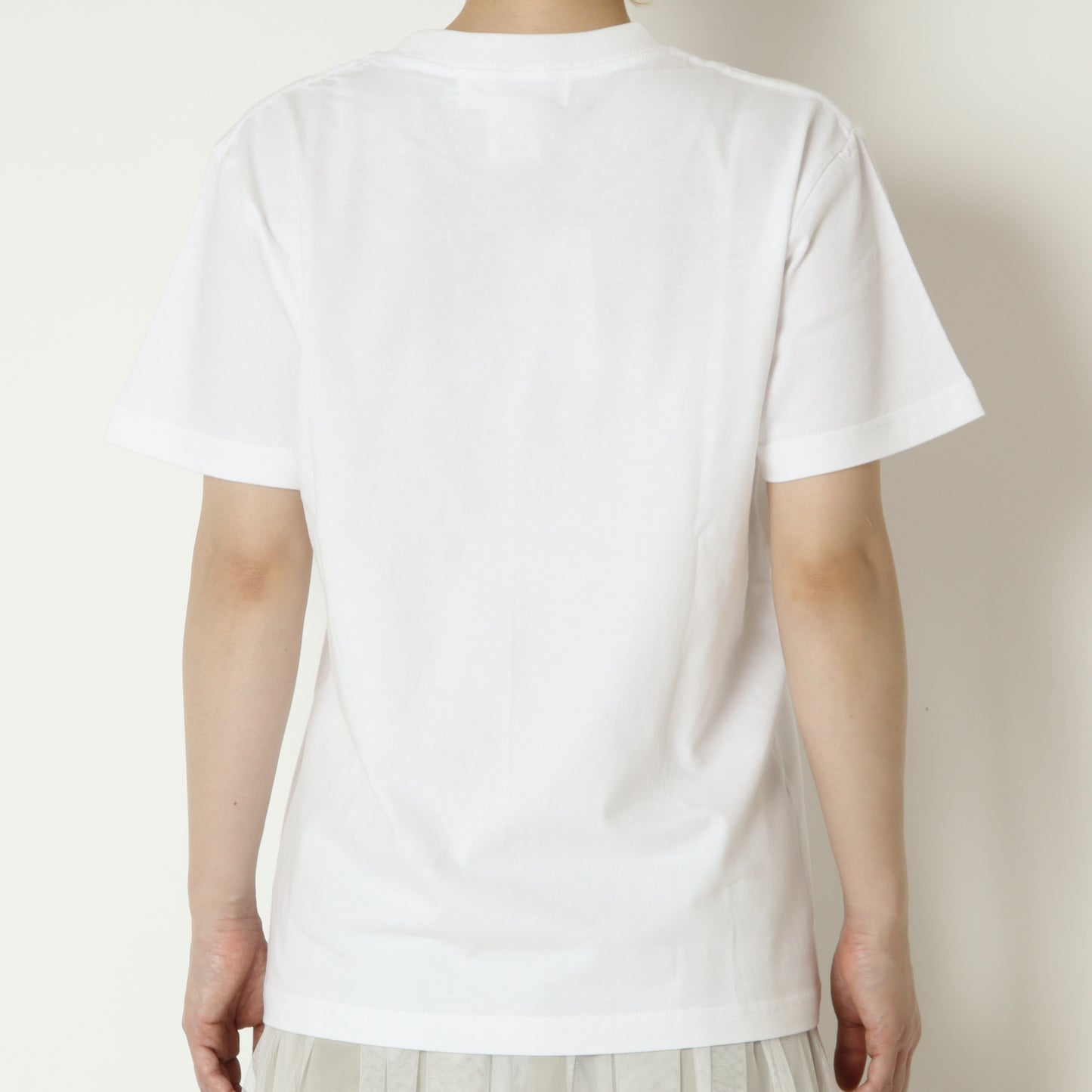 パールモチーフグラフィックTシャツ　EMA2604