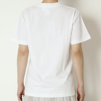 パールモチーフグラフィックTシャツ　EMA2604