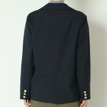 ツイルストレッチダブルブレザージャケット  61024018