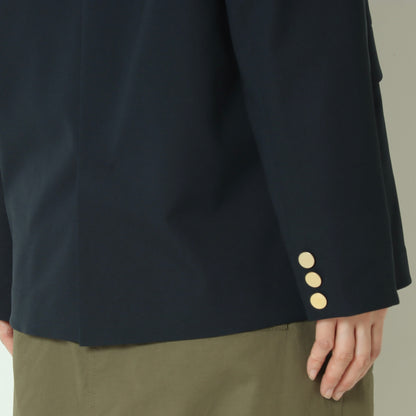 ツイルストレッチダブルブレザージャケット  61024018