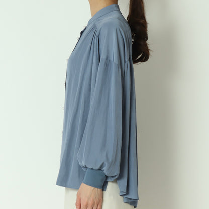 パールボタンドルマンスリーブシャツ  61025041