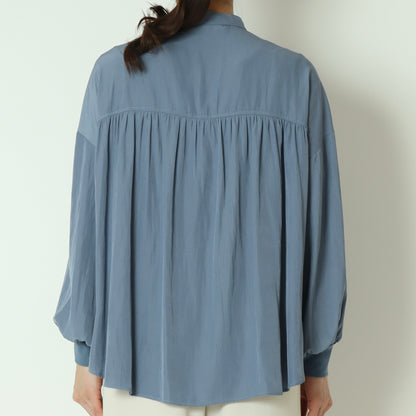 パールボタンドルマンスリーブシャツ  61025041