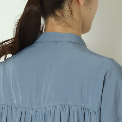 パールボタンドルマンスリーブシャツ  61025041