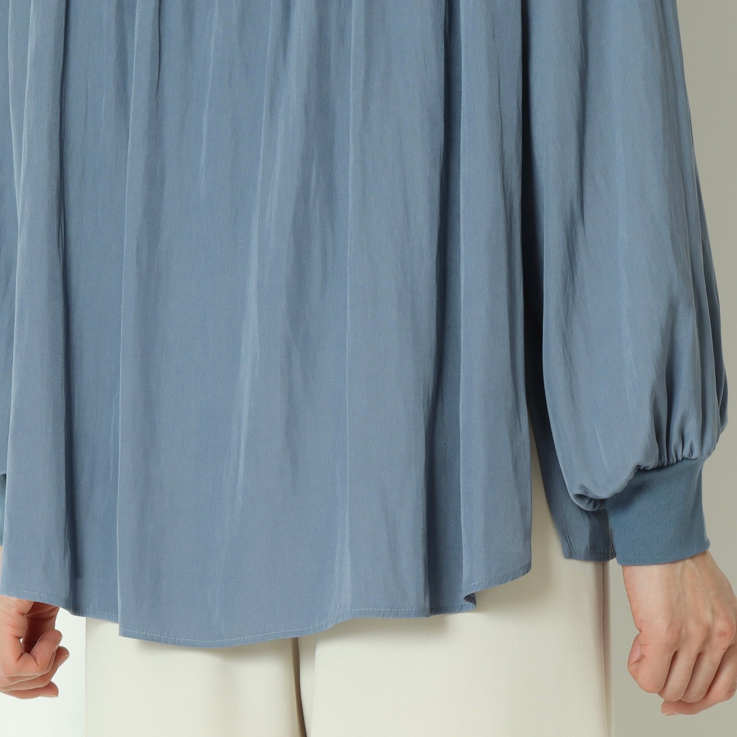 パールボタンドルマンスリーブシャツ  61025041