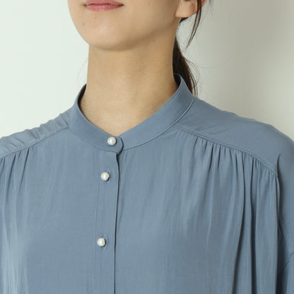 パールボタンドルマンスリーブシャツ  61025041