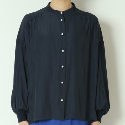 パールボタンドルマンスリーブシャツ  61025041