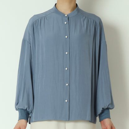 パールボタンドルマンスリーブシャツ  61025041