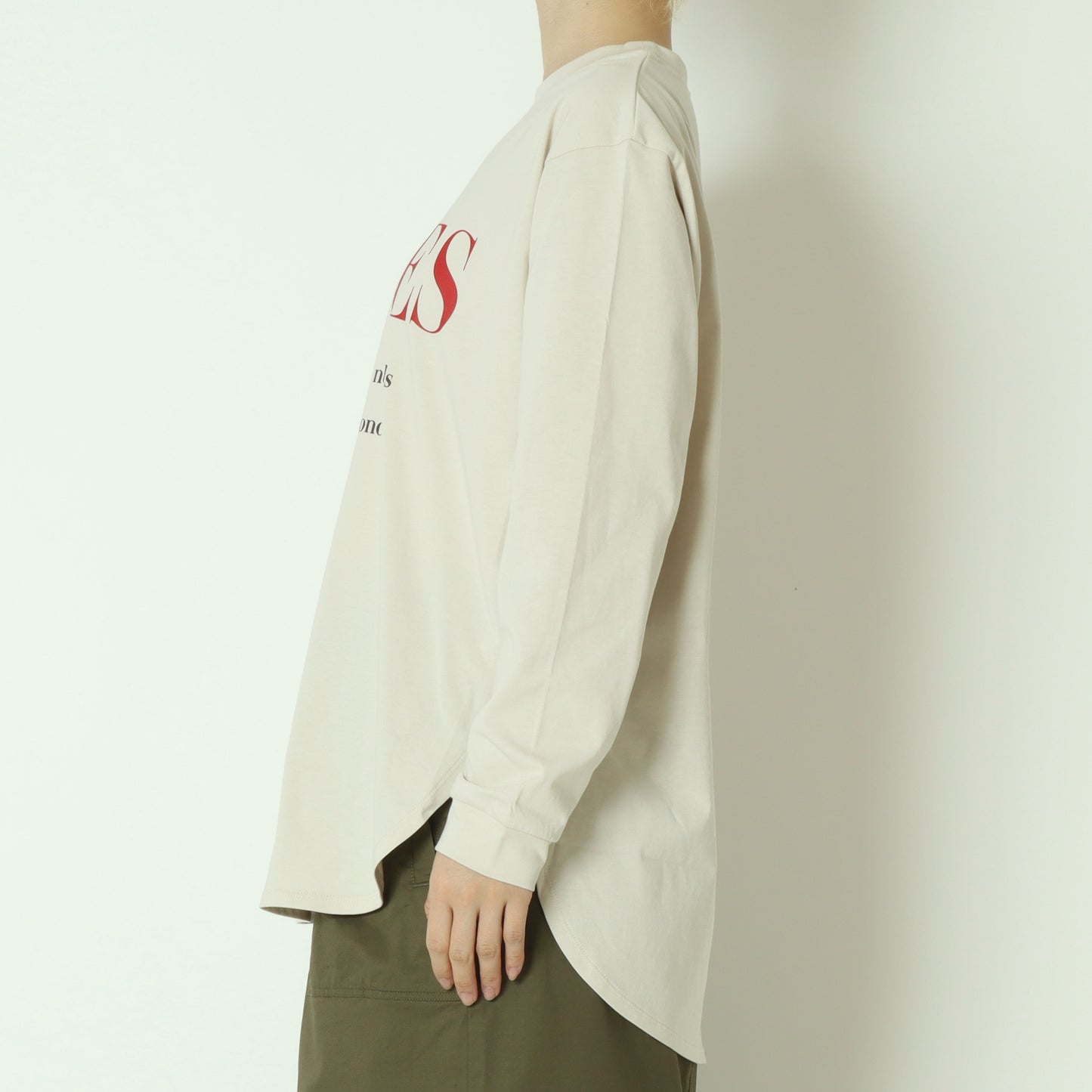 天笠バイカラーロゴロンT  61035022