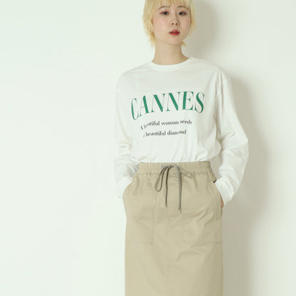 天笠バイカラーロゴロンT  61035022