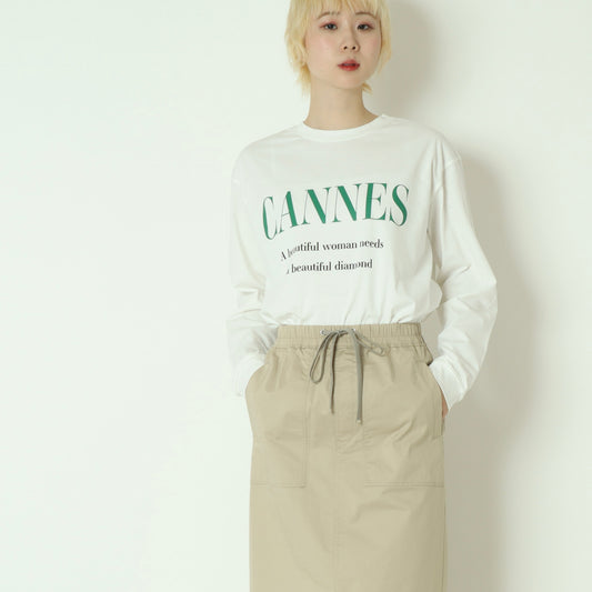 天笠バイカラーロゴロンT  61035022