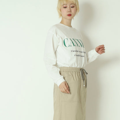 天笠バイカラーロゴロンT  61035022