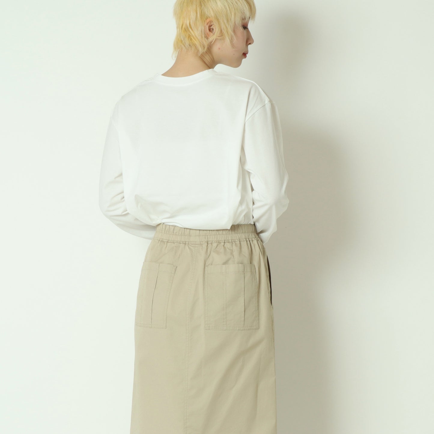 天笠バイカラーロゴロンT  61035022