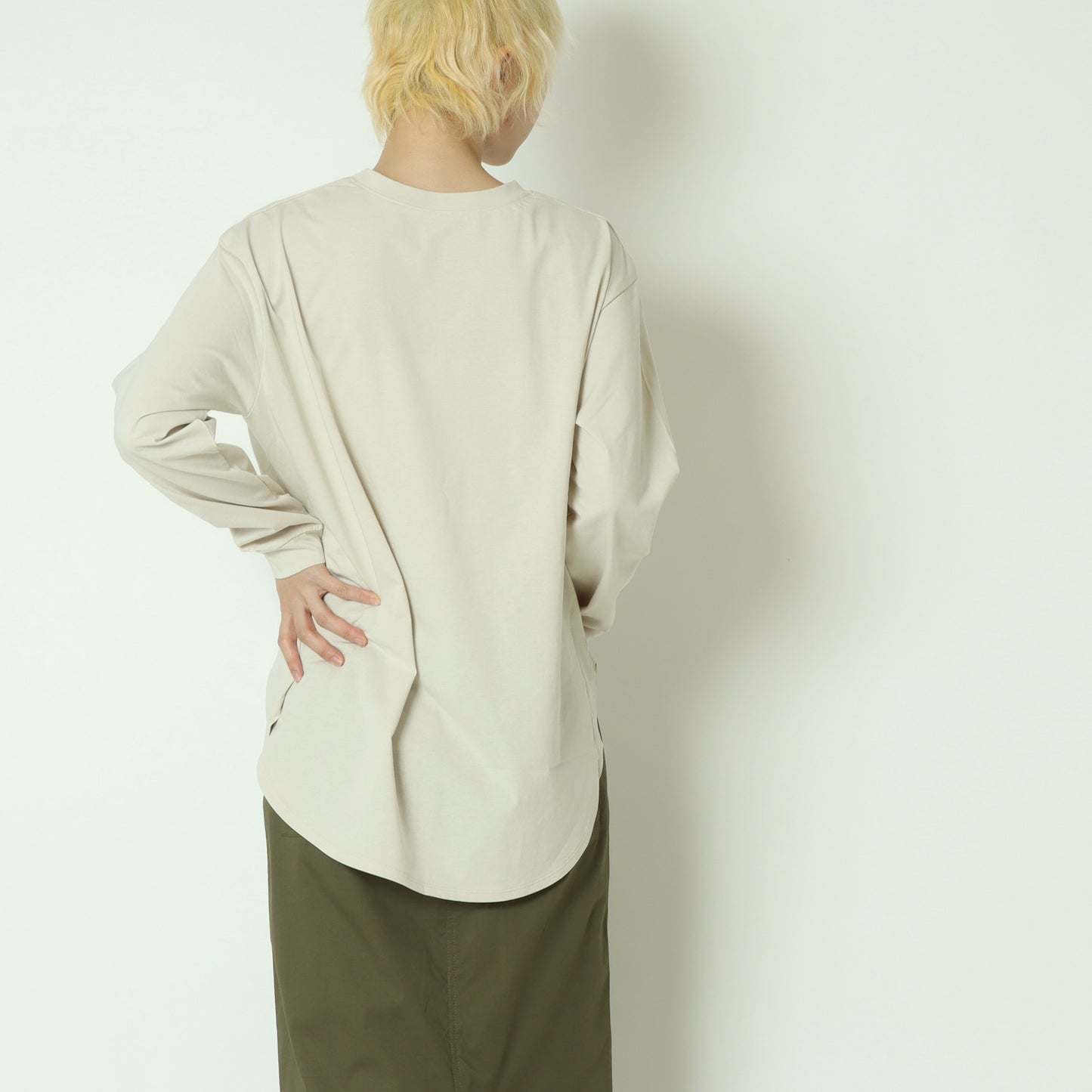 天笠バイカラーロゴロンT  61035022