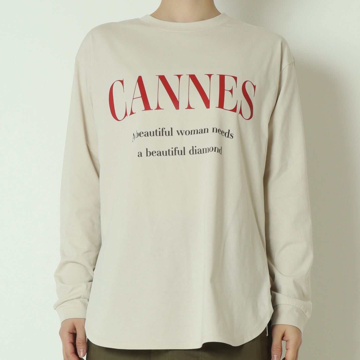 天笠バイカラーロゴロンT  61035022