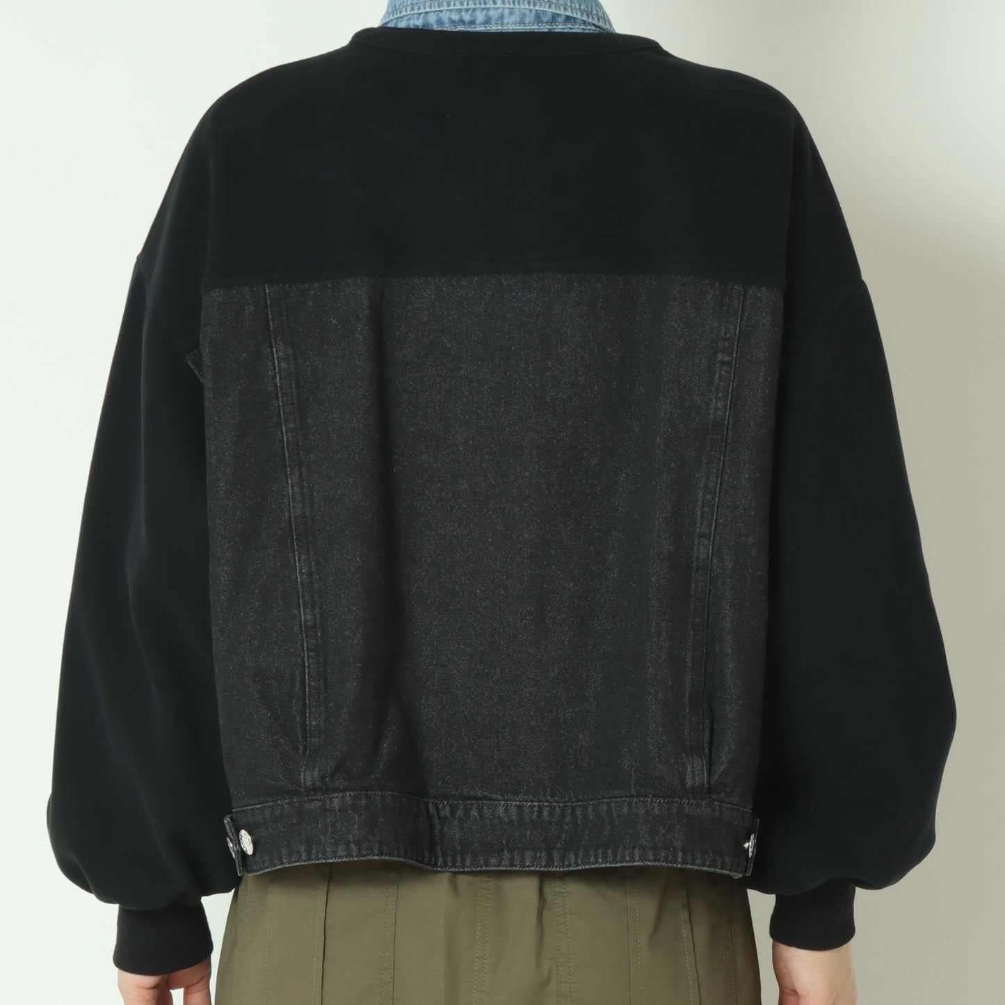 デニム×ダンボールドッキングブルゾン 61224015
