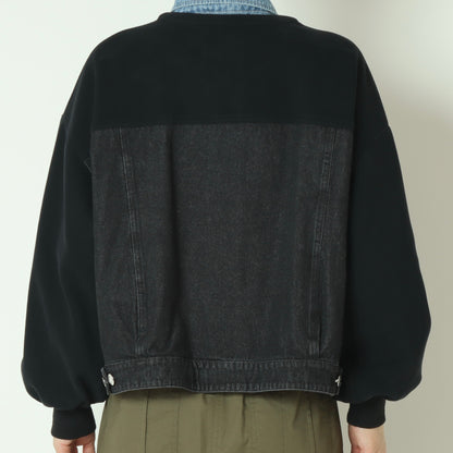 デニム×ダンボールドッキングブルゾン 61224015