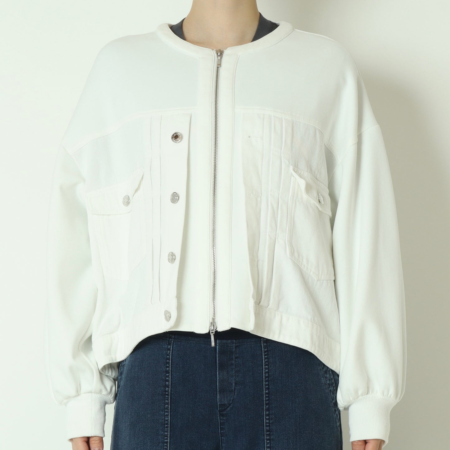 デニム×ダンボールドッキングブルゾン 61224015