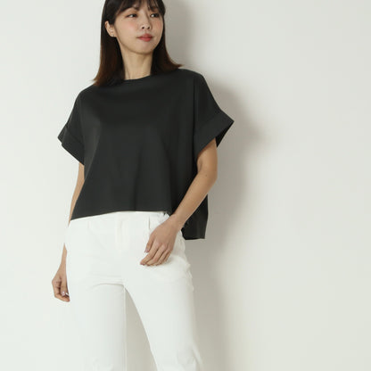 ロールアップハーフスリーブＴシャツ　61025119