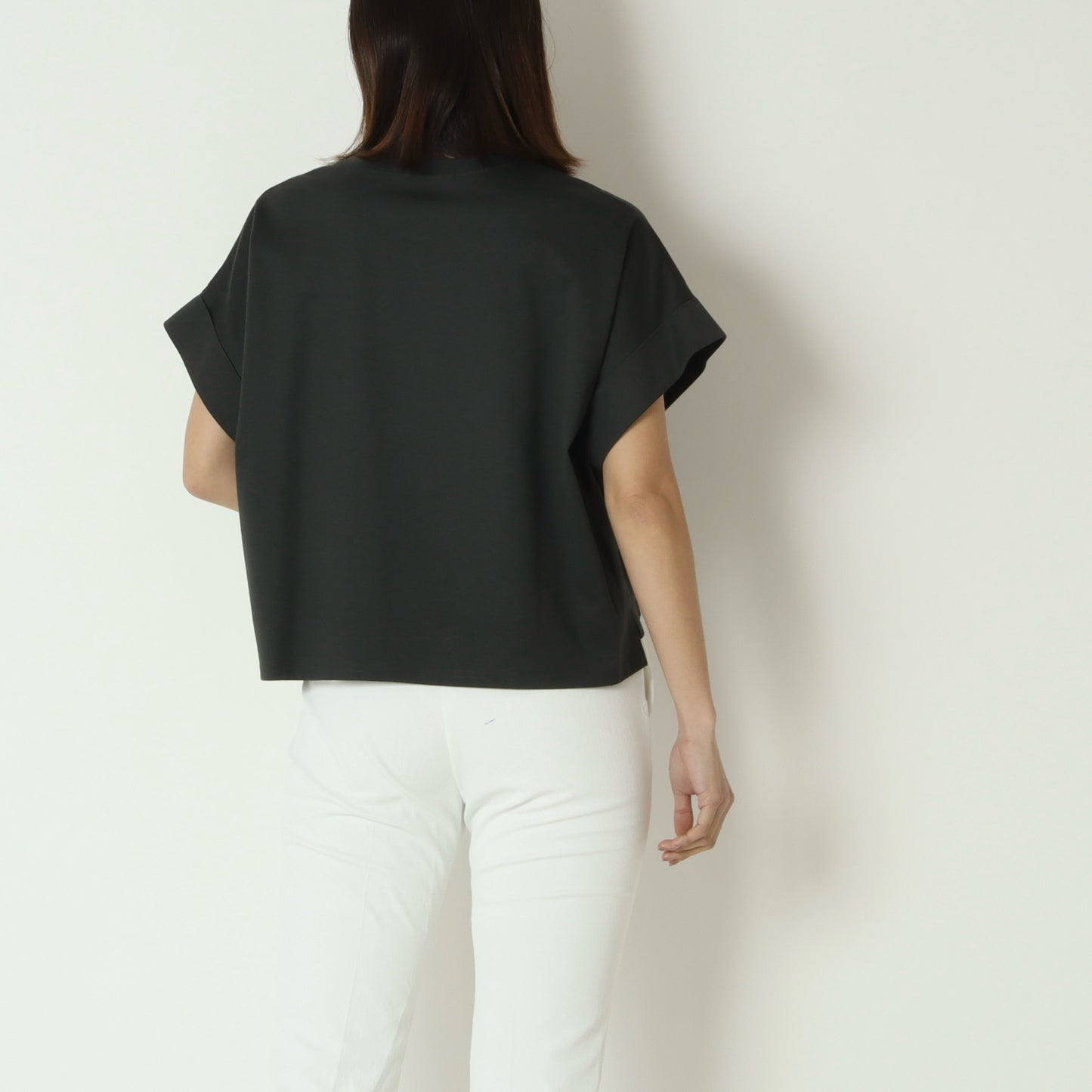 ロールアップハーフスリーブＴシャツ　61025119