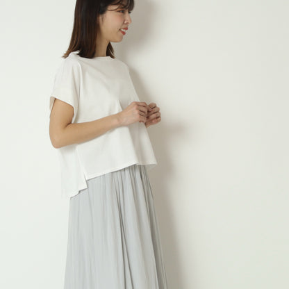 ロールアップハーフスリーブＴシャツ　61025119
