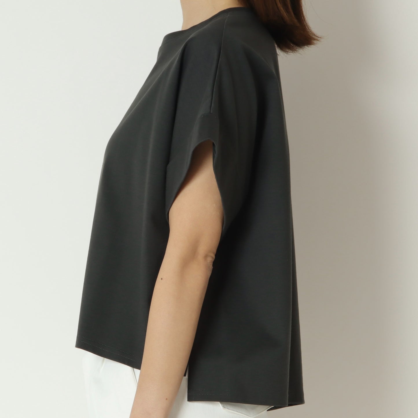 ロールアップハーフスリーブＴシャツ　61025119