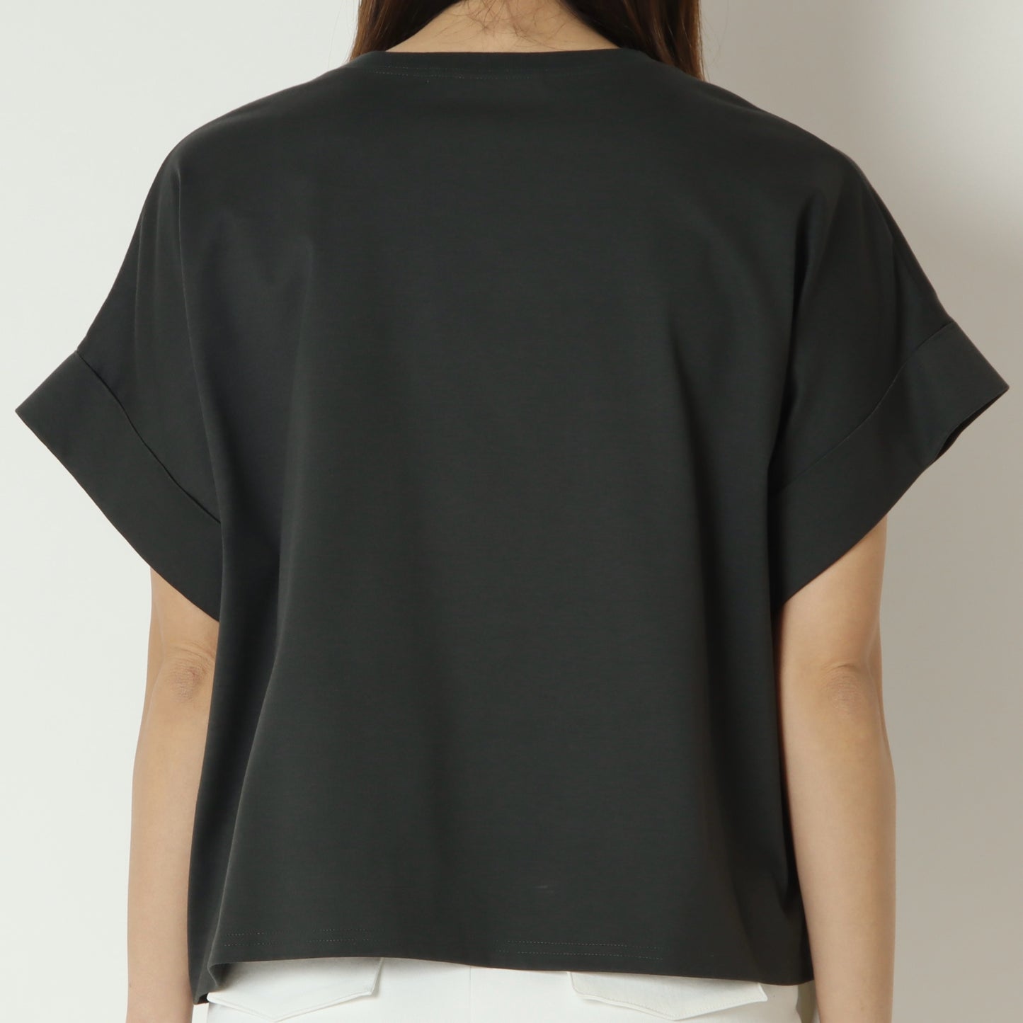 ロールアップハーフスリーブＴシャツ　61025119