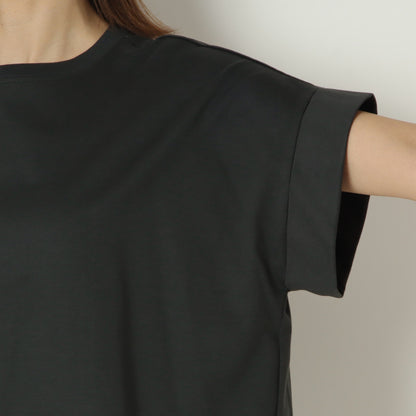 ロールアップハーフスリーブＴシャツ　61025119