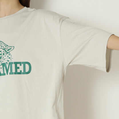 スムースコットンイラストロゴTシャツ　61035064