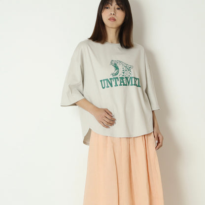スムースコットンイラストロゴTシャツ　61035064