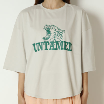 スムースコットンイラストロゴTシャツ　61035064