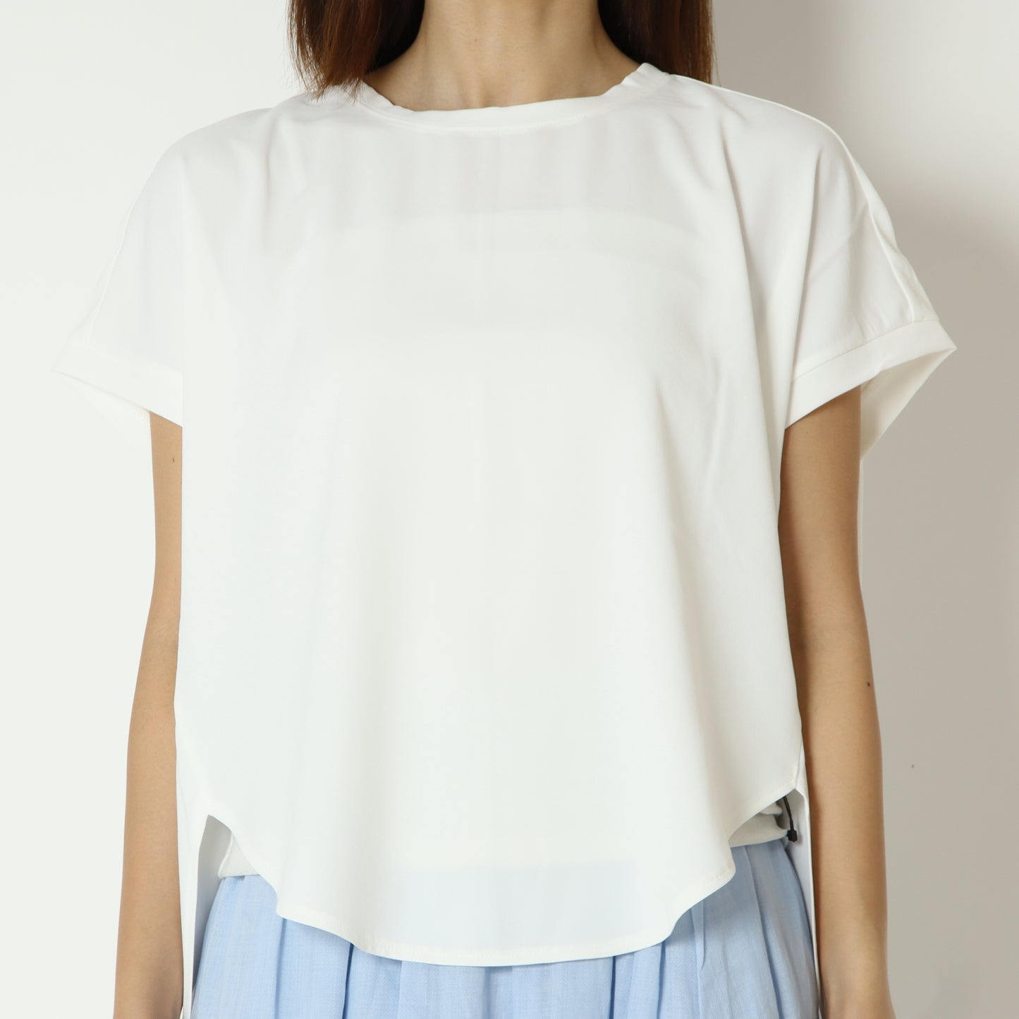 ズル美ジョーゼットフレンチTシャツ　61035049