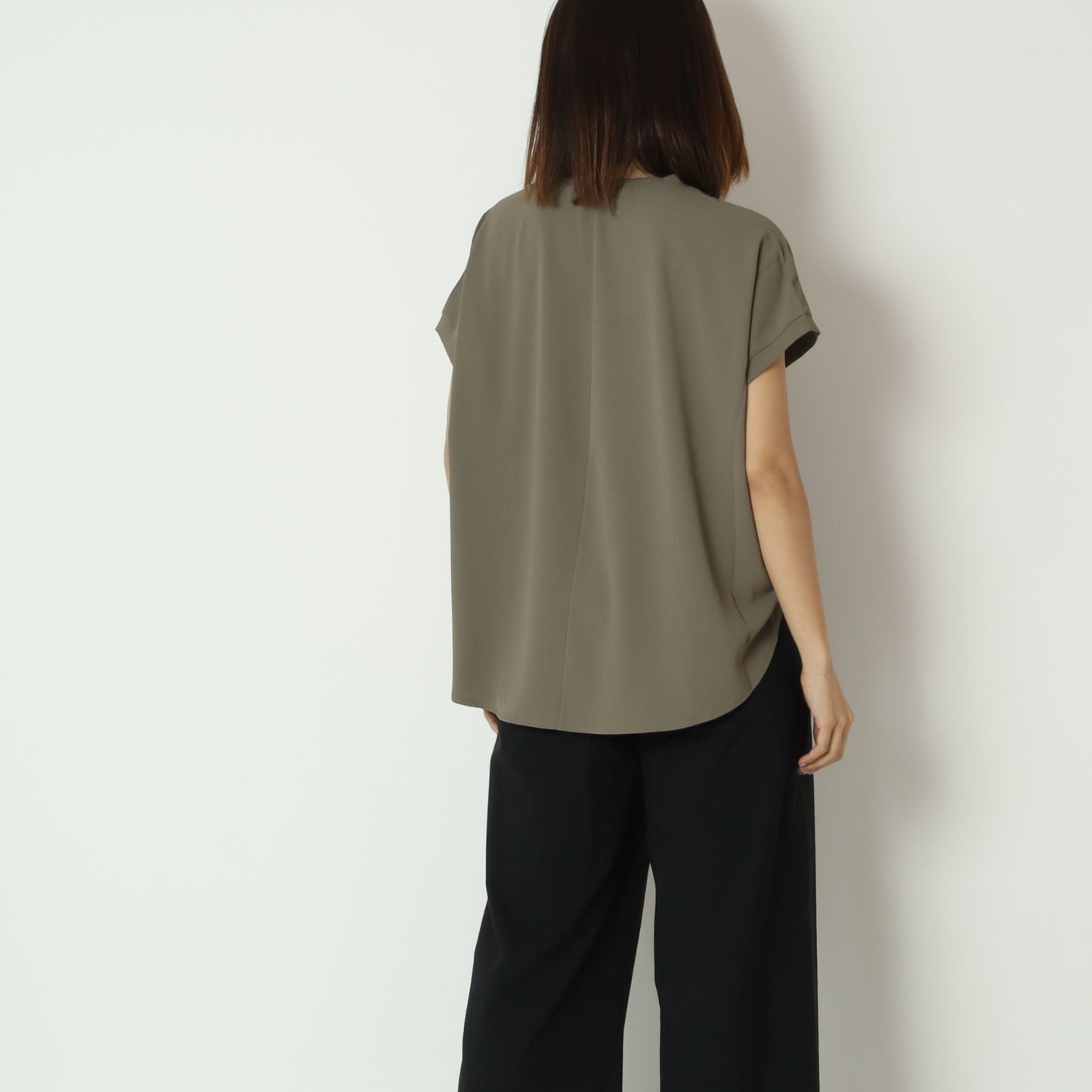 ズル美ジョーゼットフレンチTシャツ　61035049