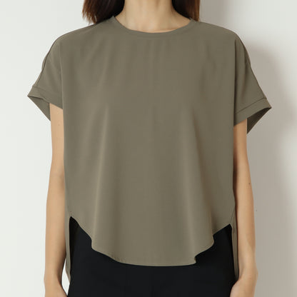 ズル美ジョーゼットフレンチTシャツ　61035049