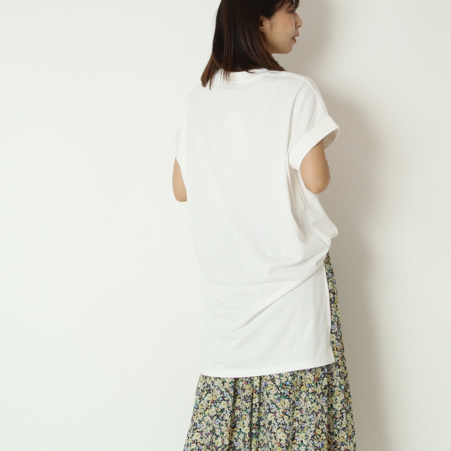 フレンチスリーブチュニックTシャツ　61295122