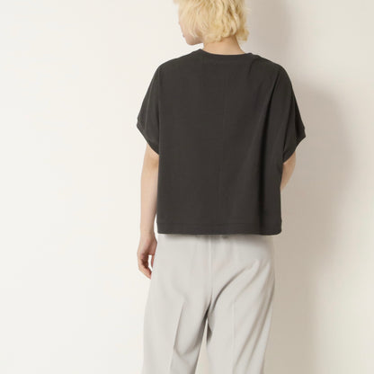 雪崩式サイロプレミアム細リブボックスTシャツ　61025219