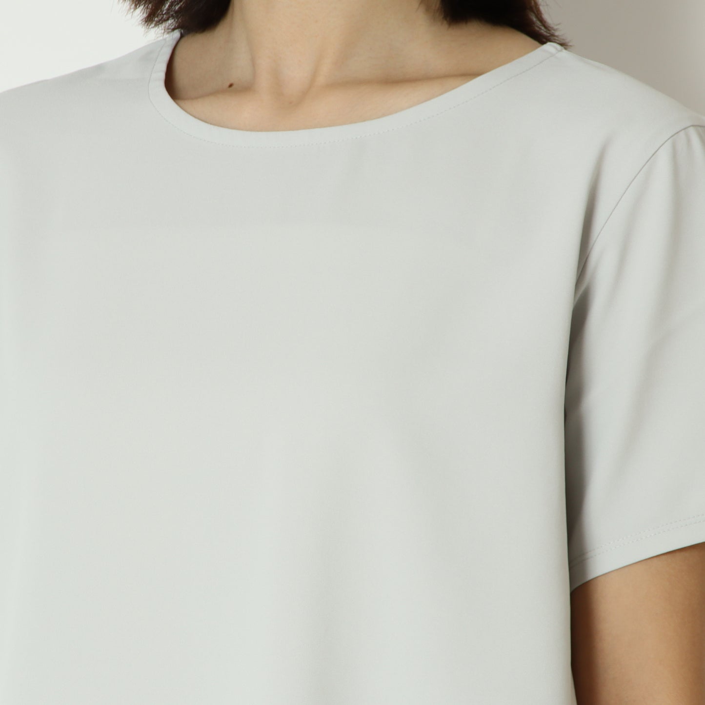 ズル美ジョーゼットシンプルTシャツ　5035508