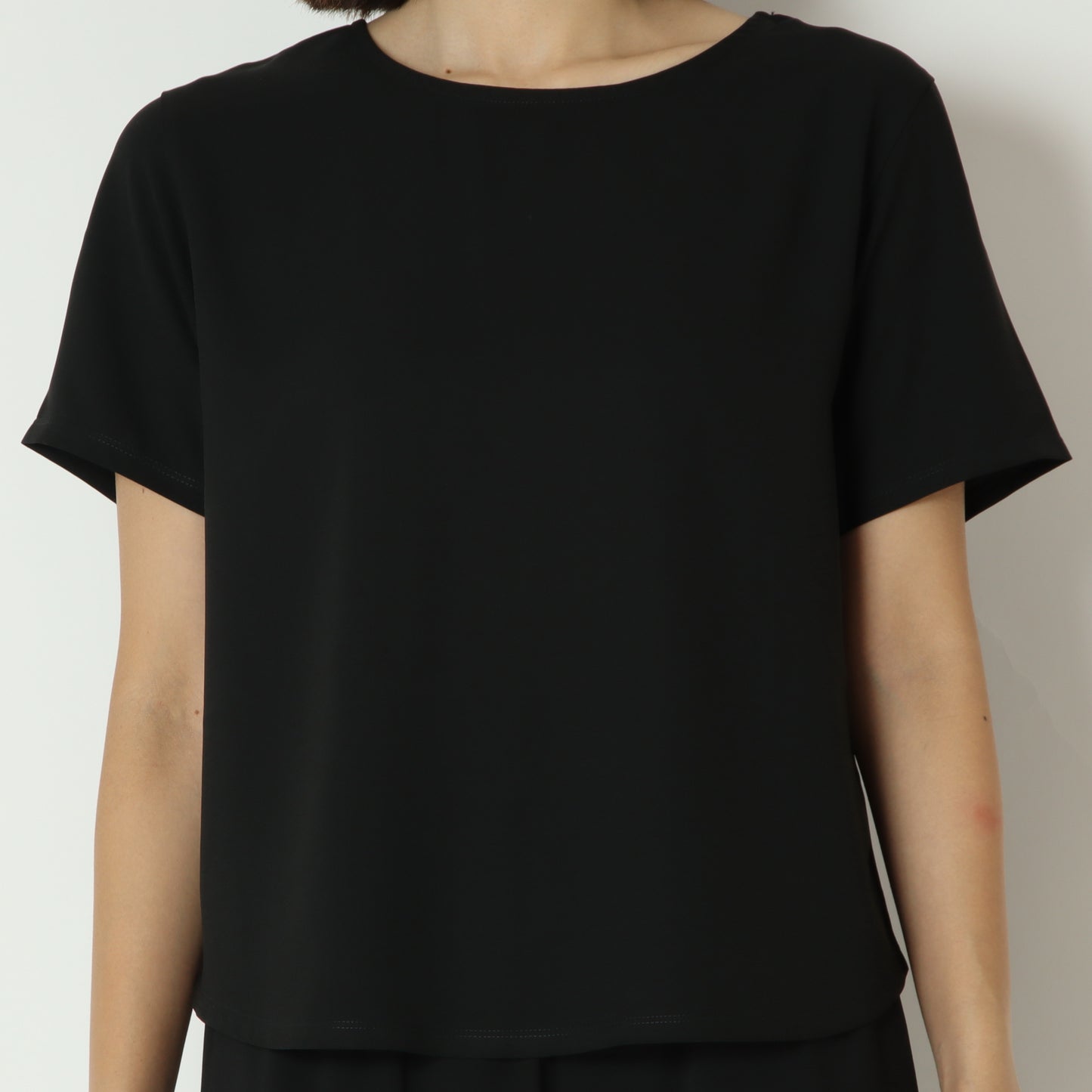 ズル美ジョーゼットシンプルTシャツ　5035508