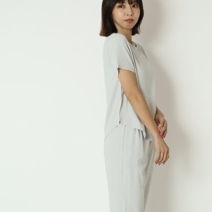 ズル美ジョーゼットシンプルTシャツ　5035508