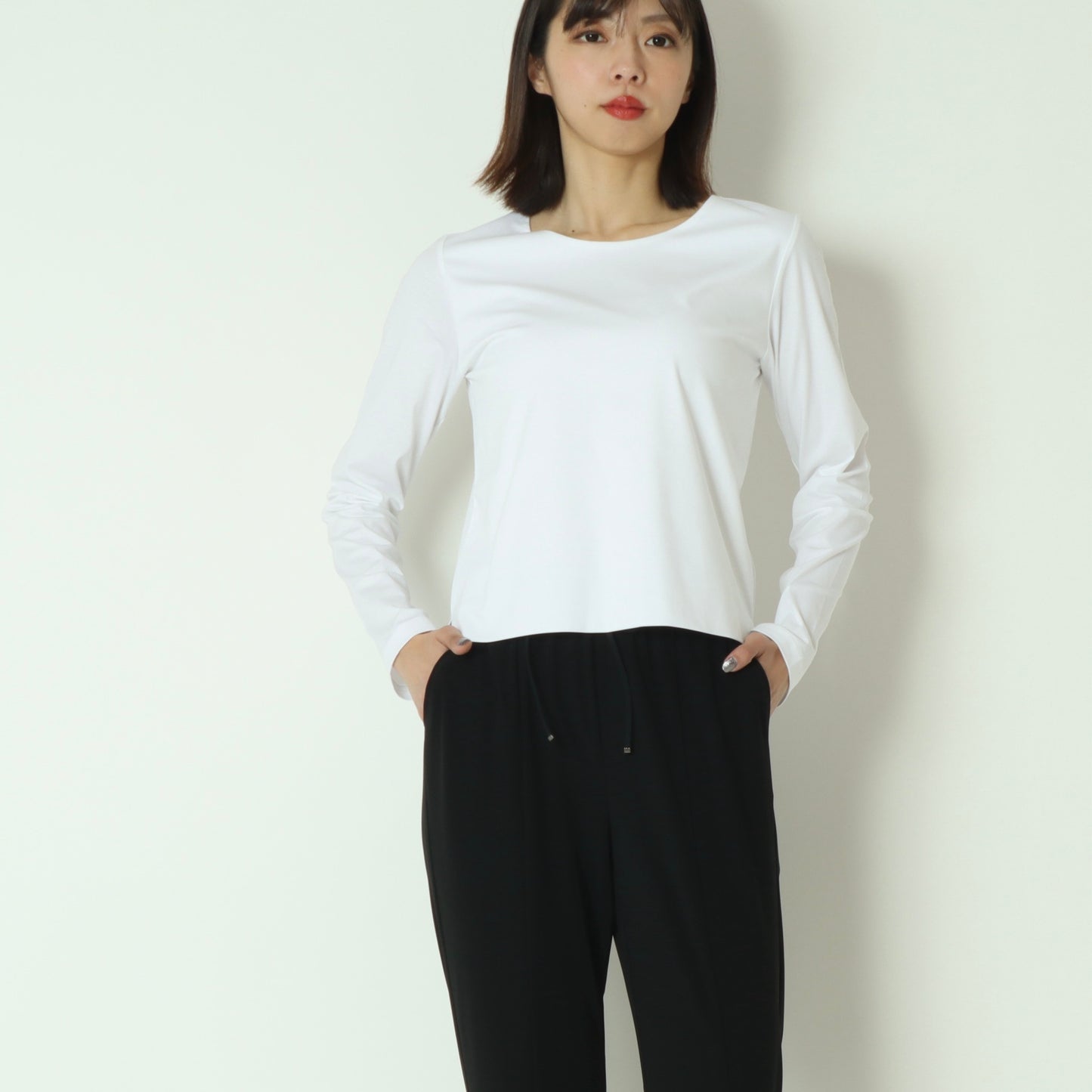 クルーネックカットソー  5017