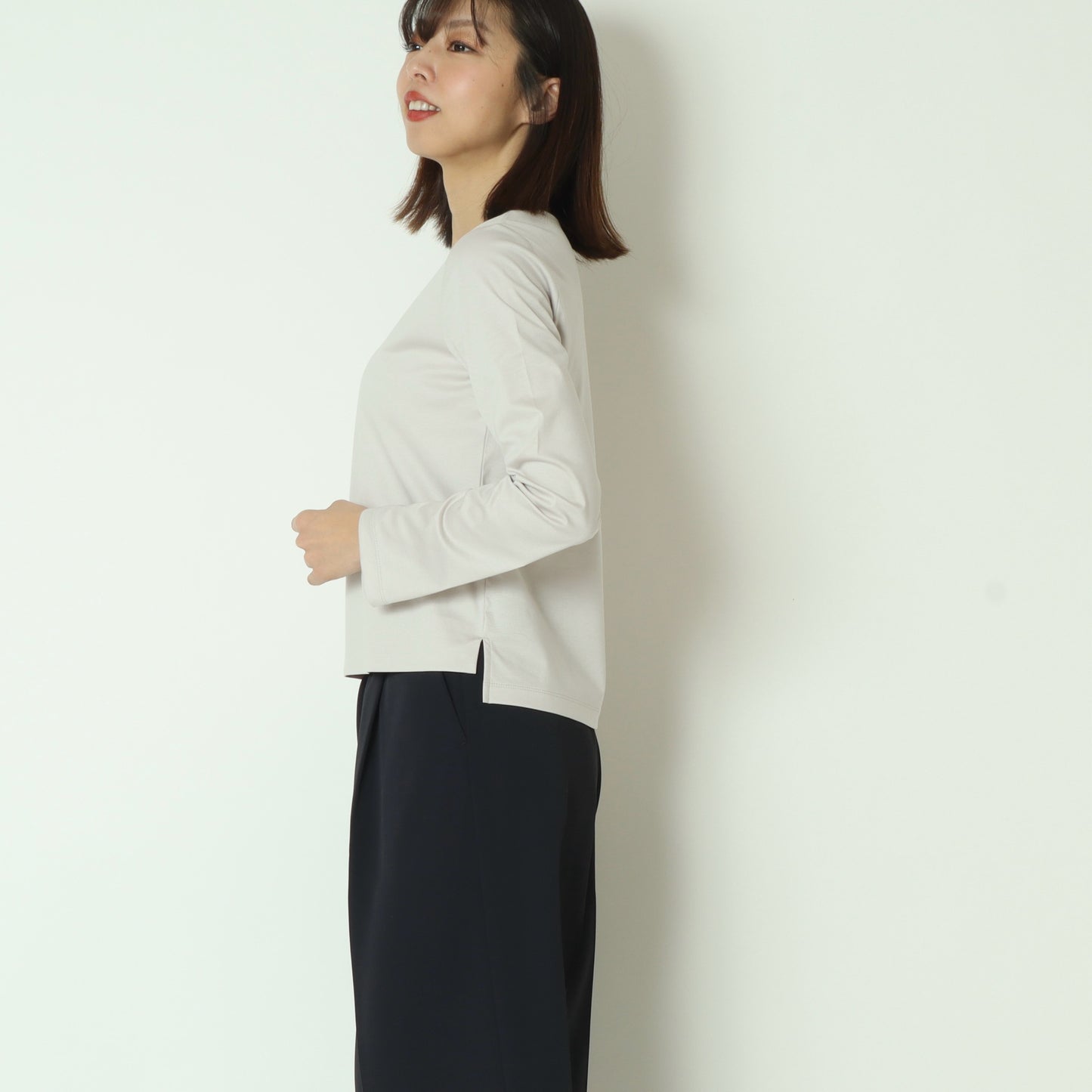 クルーネックカットソー  5017