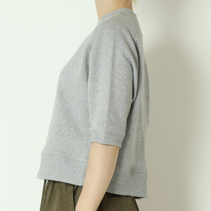 ラメブレンド裏毛ラグラントップス  16211