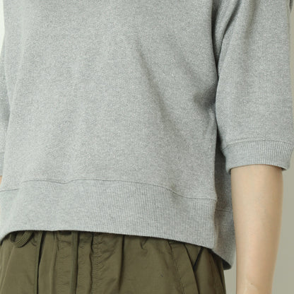 ラメブレンド裏毛ラグラントップス  16211