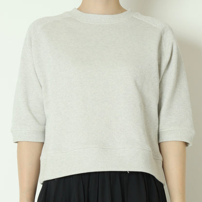 ラメブレンド裏毛ラグラントップス  16211