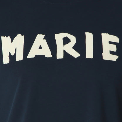 テープロゴ五分袖Tシャツ　14142