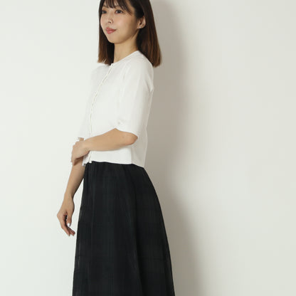 UVカットドライタッチニットカーディガン　95214