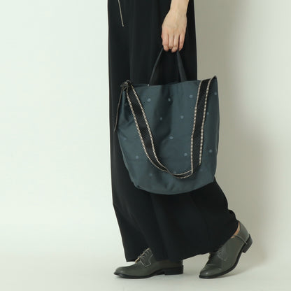 ドット刺繍ナイロン2wayショルダー　010080100