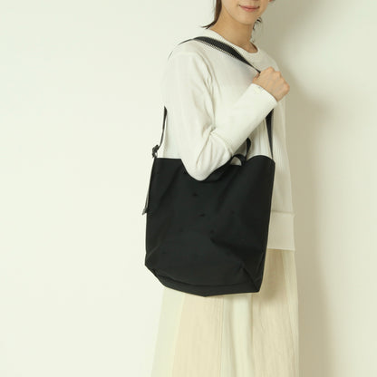 ドット刺繍ナイロン2wayショルダー　010080100