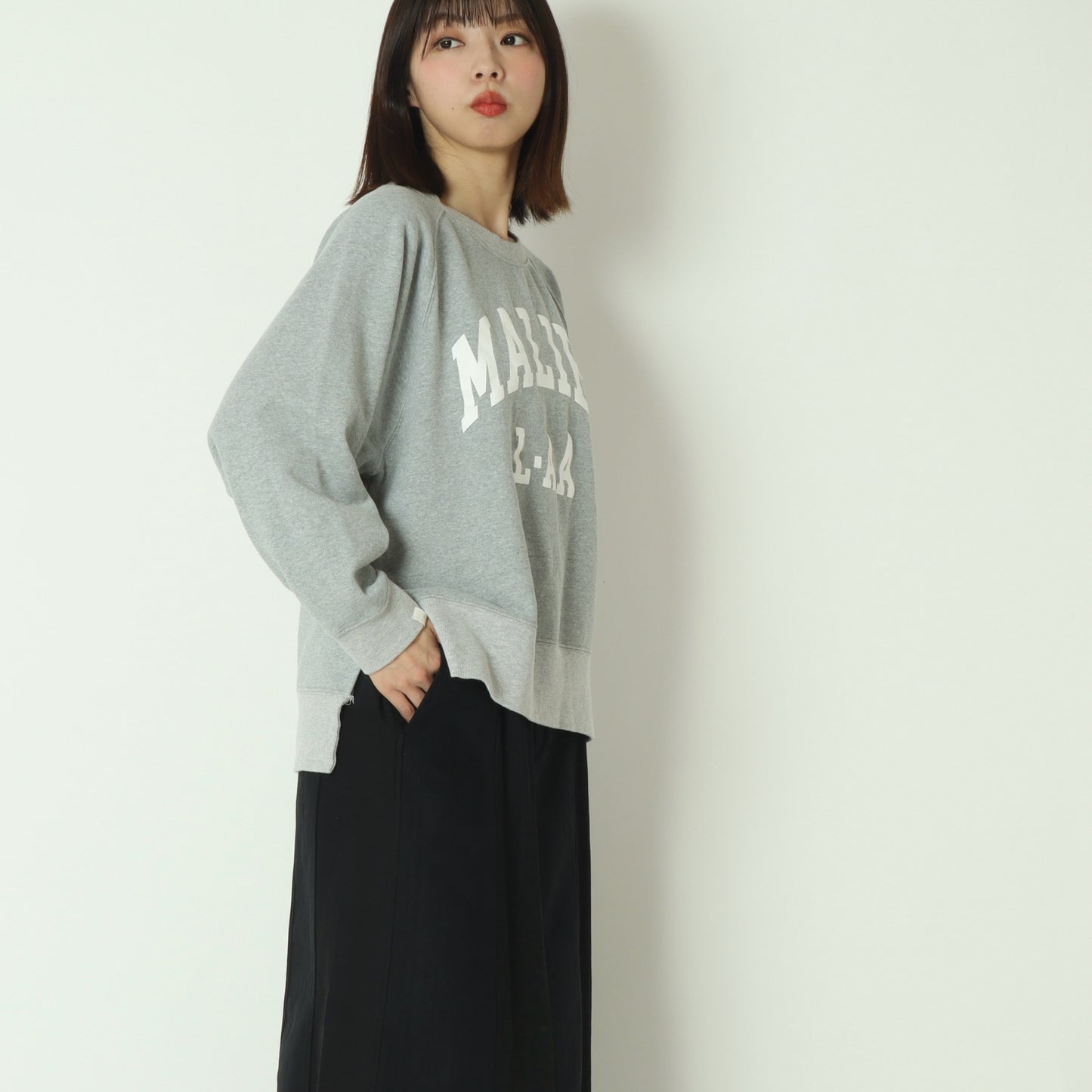 ロゴ裏毛スウェット　26S-MT-39
