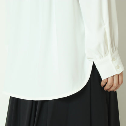 2wayレース衿とろみシャツ  793203