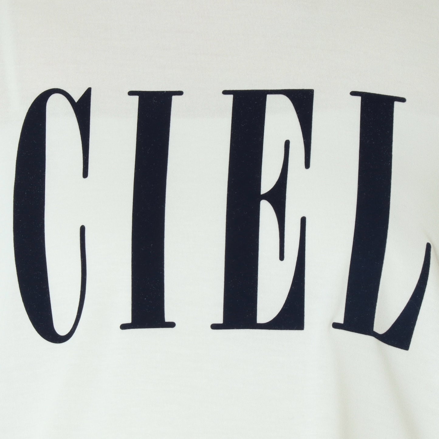 フロッキープリントロゴカットソー　780336